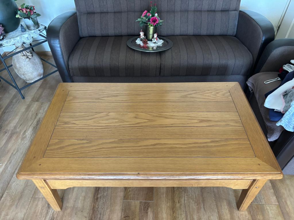Salon tafel, Huis en Inrichting, 100 tot 150 cm, Zo goed als nieuw, Minder dan 50 cm, Rechthoekig