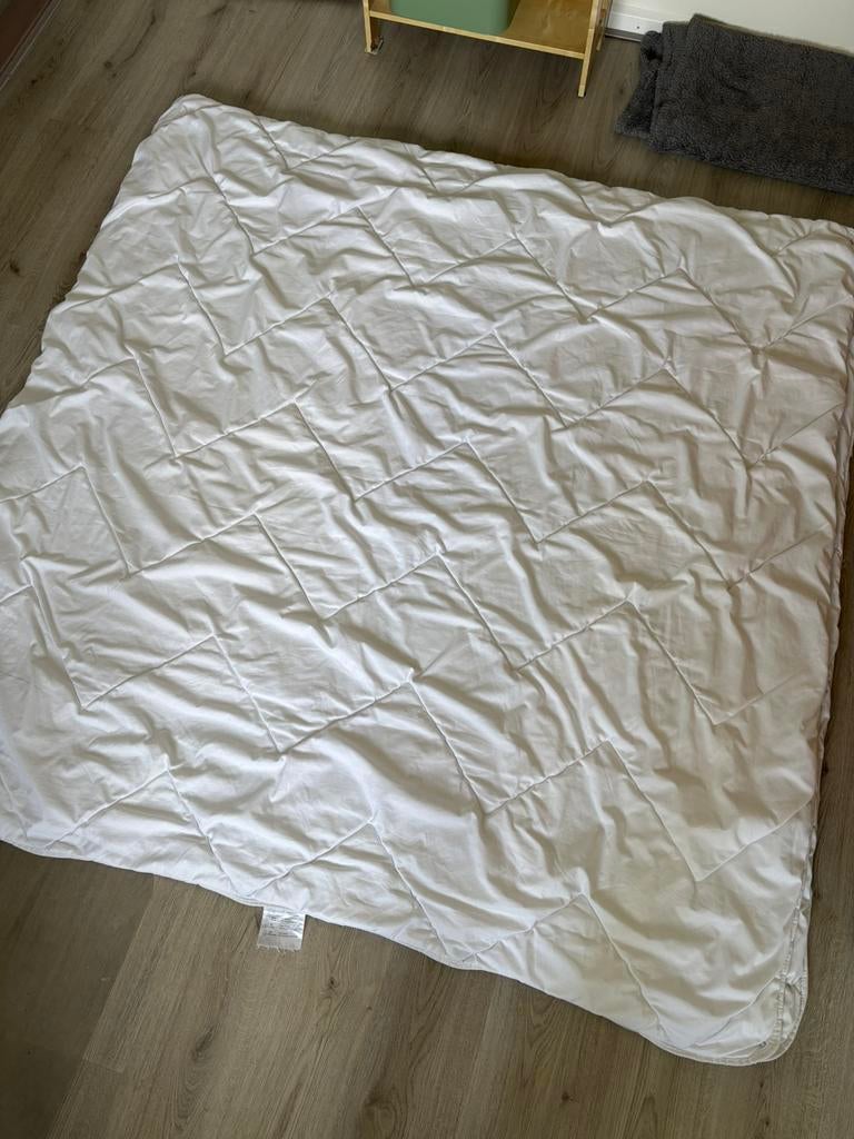 4-seizoenen dekbed 200x200 cm incl. 3 setjes beddengoed, Huis en Inrichting, Slaapkamer | Beddengoed, Ophalen, Wit, Tweepersoons