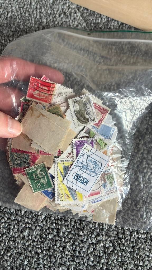Zak zegels frankrijk, Ophalen of Verzenden