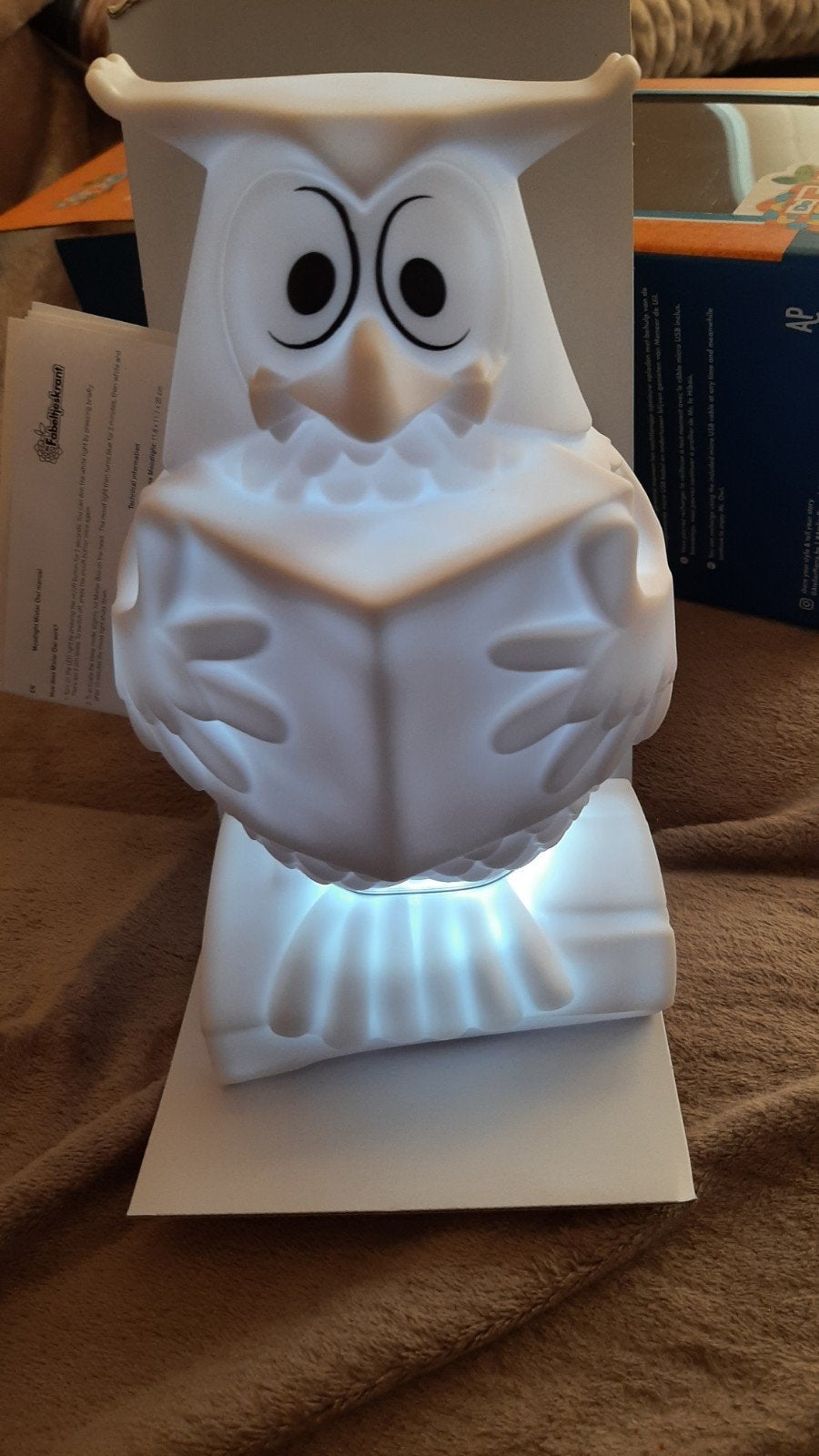 Nachtlamp met timer - Meneer de Uil, Ophalen of Verzenden, Nieuw, Overige typen