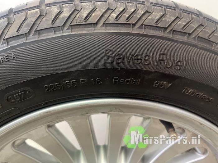 Velgen set + winterbanden van een BMW 5-Serie, Auto-onderdelen, Gebruikt, -, -, Ophalen of Verzenden