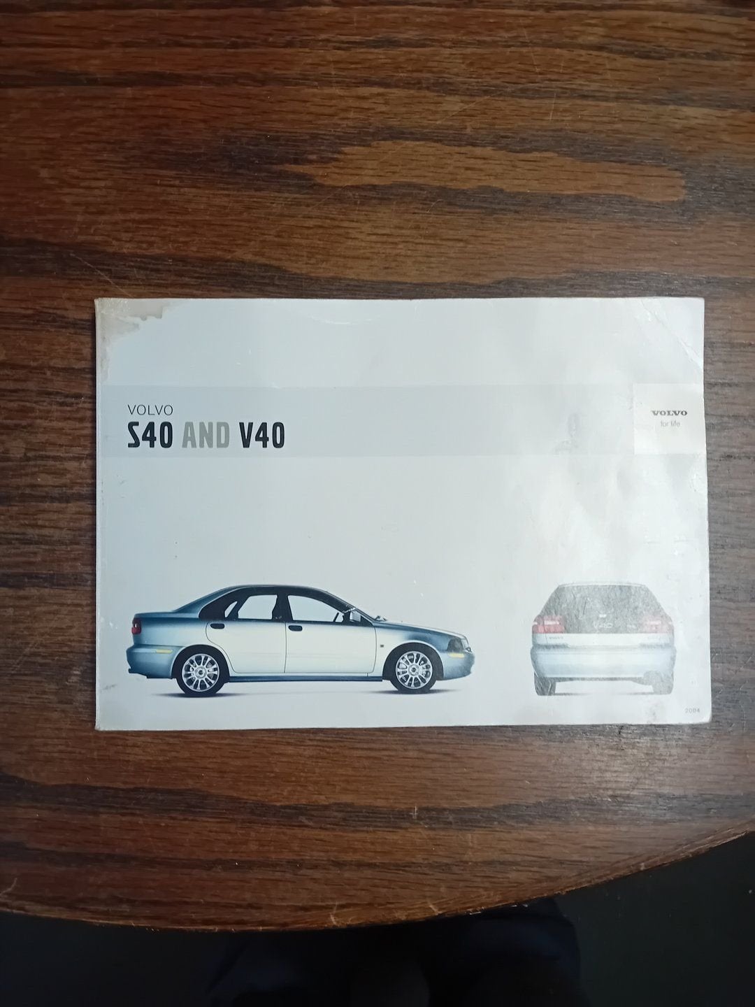 Instructieboekje Volvo V40 S40, Ophalen of Verzenden