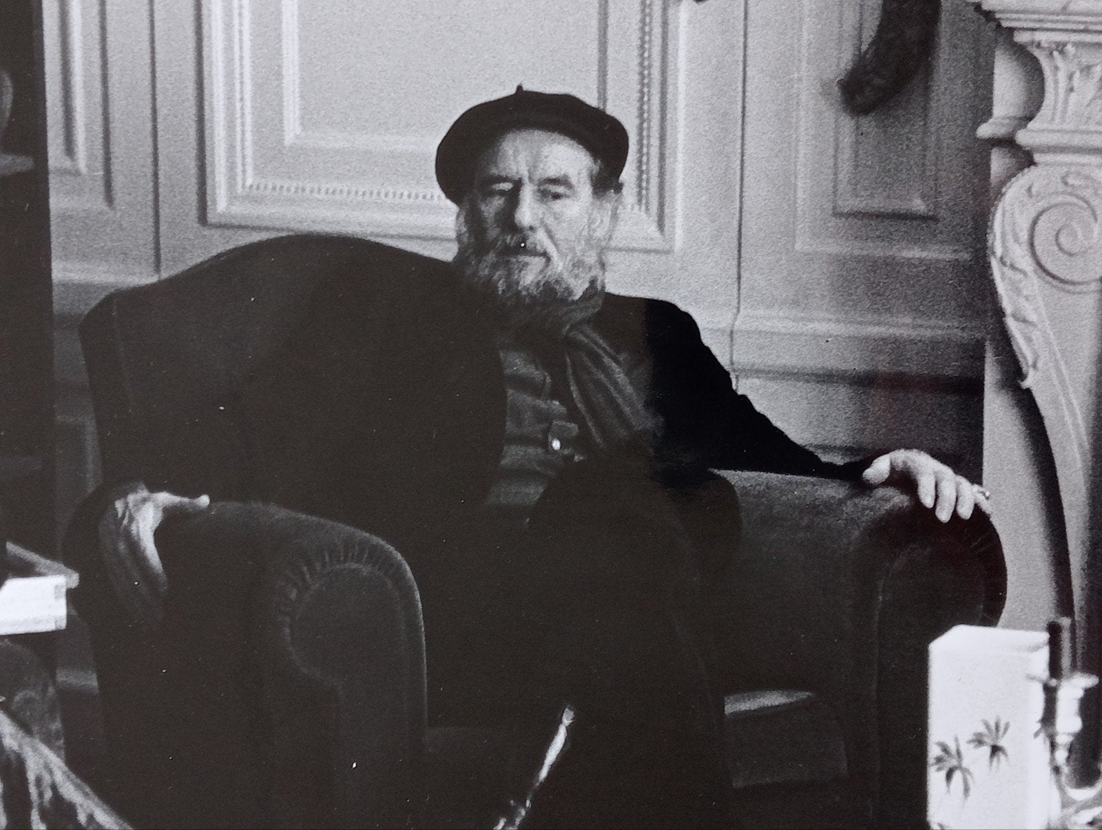 Corneille Cobra portretfoto in Parijs jaren 80, Ophalen of Verzenden