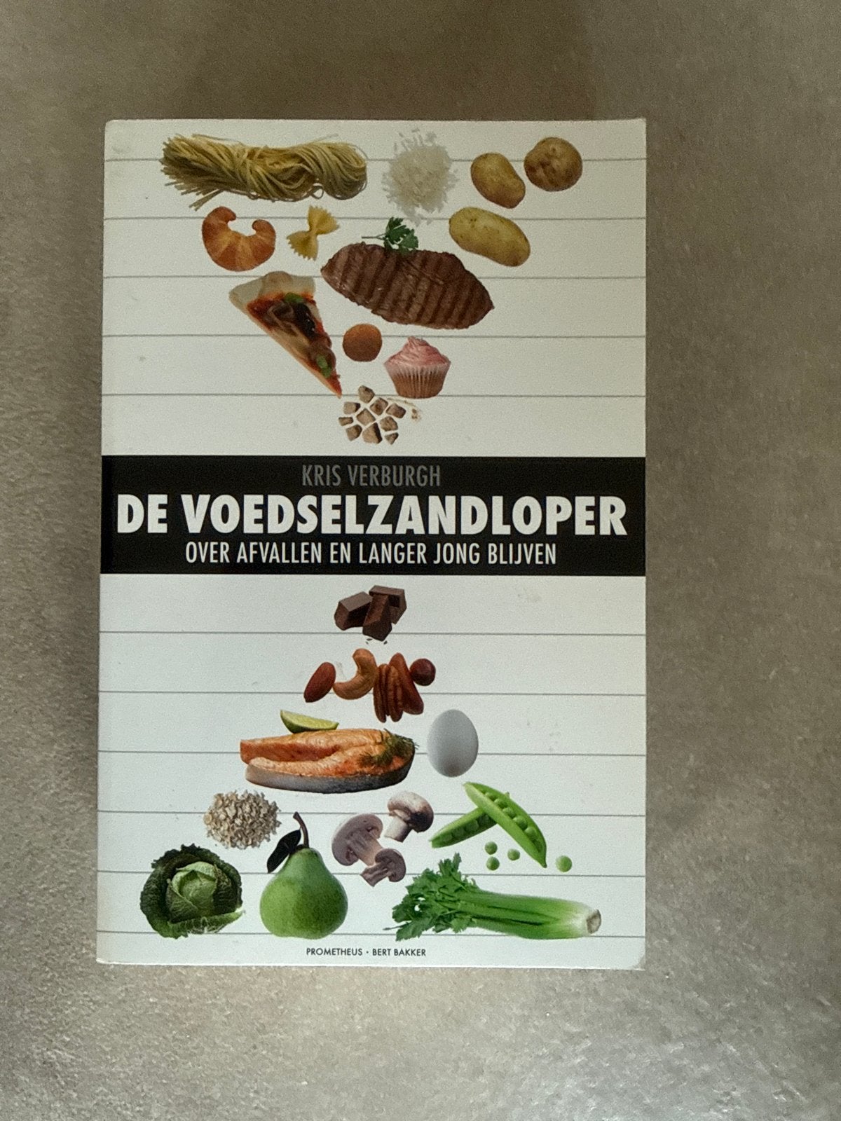 De Voedselzandloper - Kris Verburgh (Gelezen), Boeken, Ophalen of Verzenden, Zo goed als nieuw, Dieet en Voeding