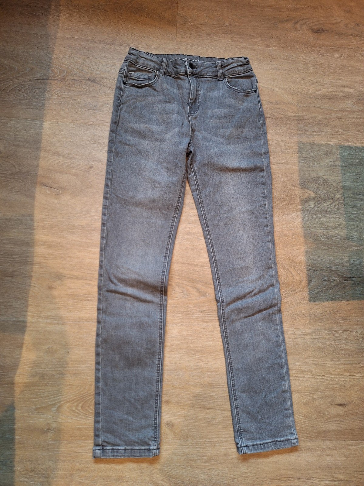 Grijze skinny jongens jeans - Maat 158, Broek, Ophalen of Verzenden, Zo goed als nieuw, Blue Ridge