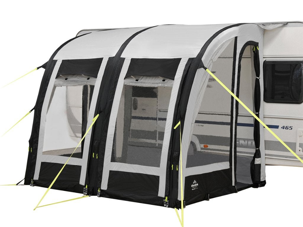 Opblaastent: Obelink Viera 280 Easy Air caravan-voortent, Caravans en Kamperen, Voortenten en Luifels, Ophalen, Zo goed als nieuw