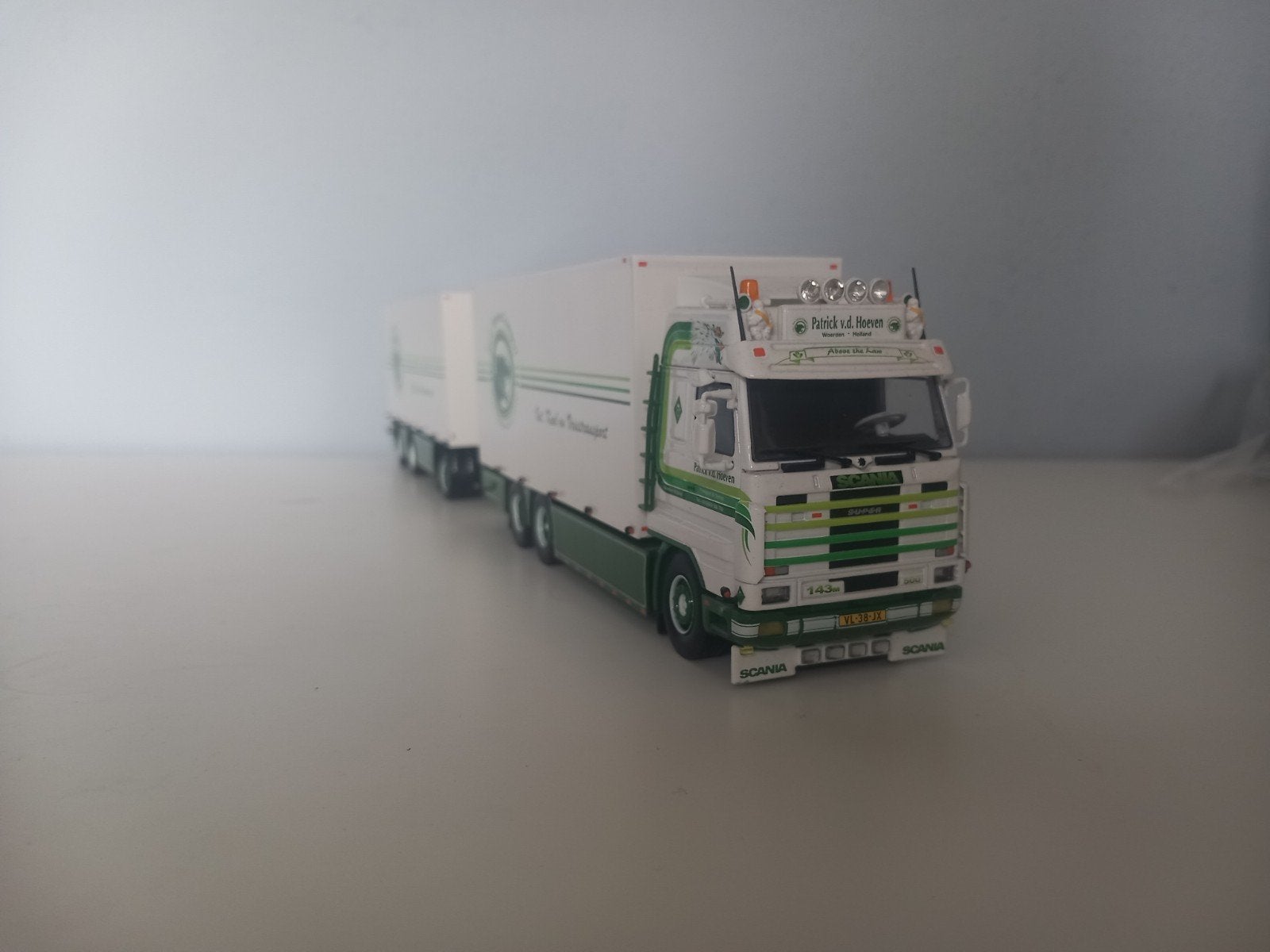 Tekno patrick vd hoeven, Hobby en Vrije tijd, Modelauto's | 1:50, Ophalen of Verzenden, Zo goed als nieuw, Bus of Vrachtwagen