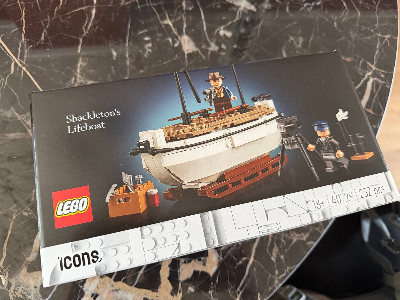 LEGO Icons 40729 Shackleton's Lifeboat - Nieuw in doos, Ophalen of Verzenden, Nieuw, Overige merken