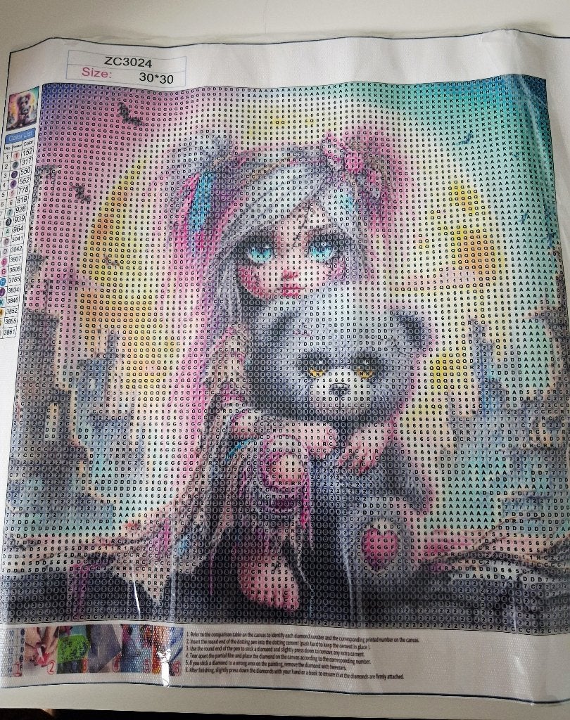 Diamond Painting Nieuw, Fantasie, Nieuw, Meerkleurig, Ophalen of Verzenden
