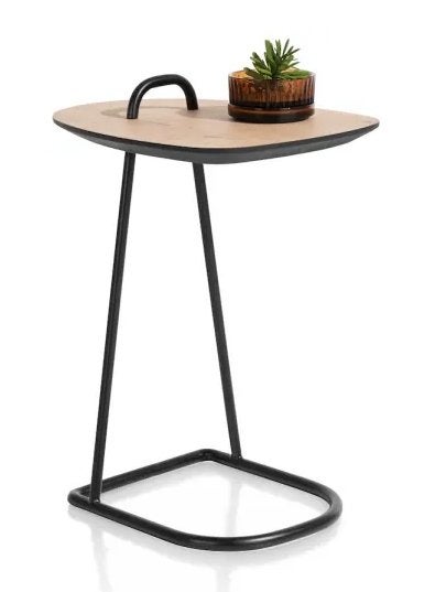 xooon masura eiken laptop tafel bijzet tv tafel nieuw €75, Nieuw, Ophalen of Verzenden, 75 cm of meer, 60 cm of meer