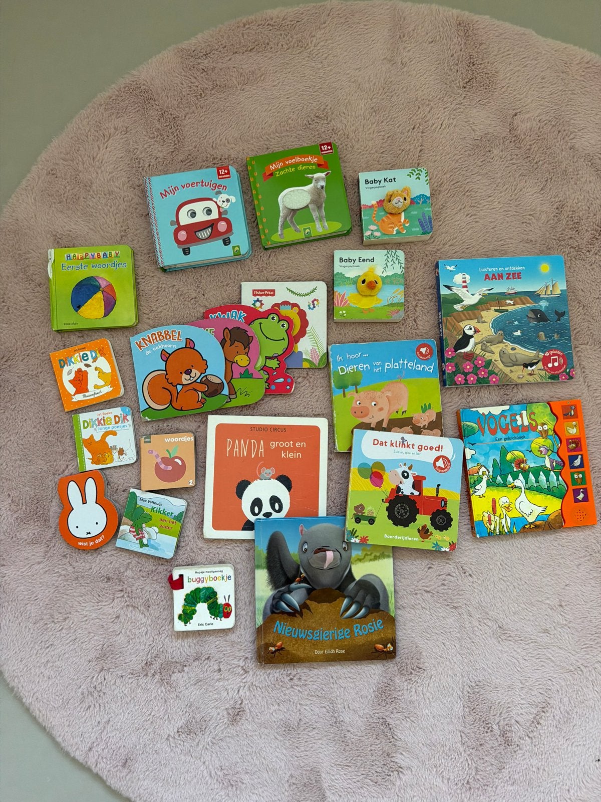 Diverse baby- en kinderboekjes, voel- en geluidsboekjes 21st, Ophalen of Verzenden, Gelezen, Uitklap-, Voel- of Ontdekboek, 1 tot 2 jaar