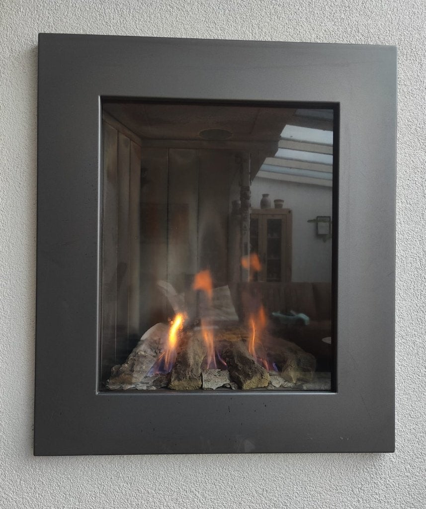 Bellfires Flat Bell inbouw gashaard, Huis en Inrichting, Ophalen, Gebruikt, Inbouwhaard, Gashaard