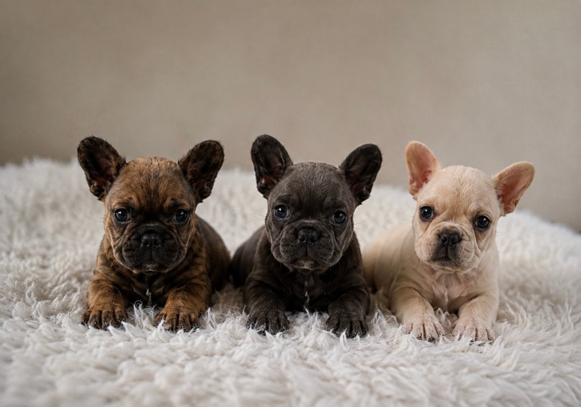 Fluffy & kort harige  Bulldog  pups / puppy's, Parvo, België, Particulier, 8 tot 15 weken