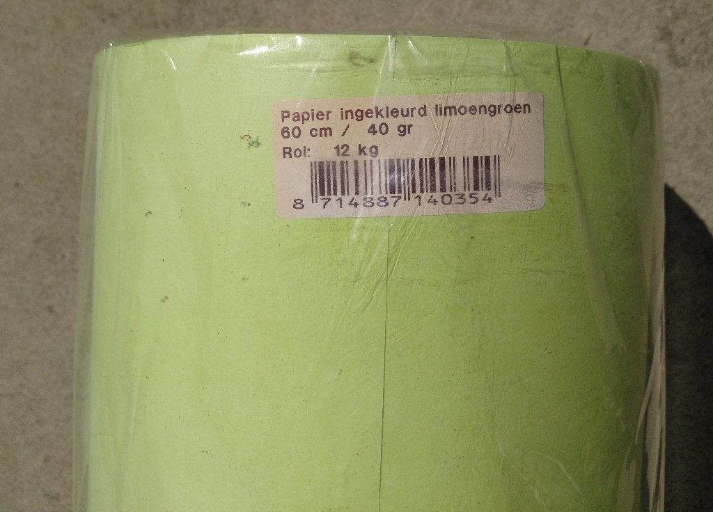 Rollen inpakpapier. 60 cm., Ophalen of Verzenden