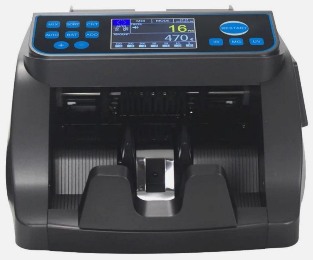 Geldtelmachine Geldteller Nieuw in doos, Ophalen of Verzenden, Sorteermachine of Telmachine