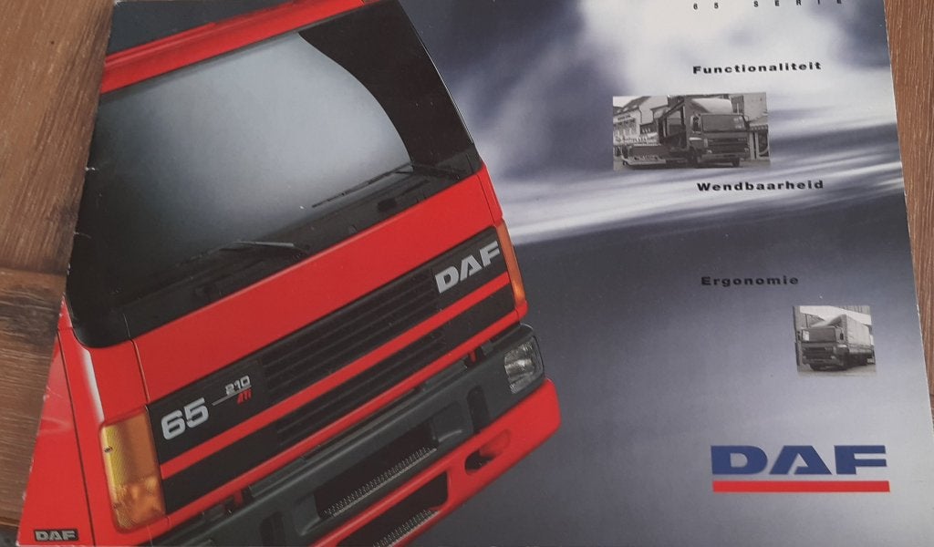 DAF FOLDER DAF 65 210 PK., Onbekend, Ophalen of Verzenden, Zo goed als nieuw, Overige merken