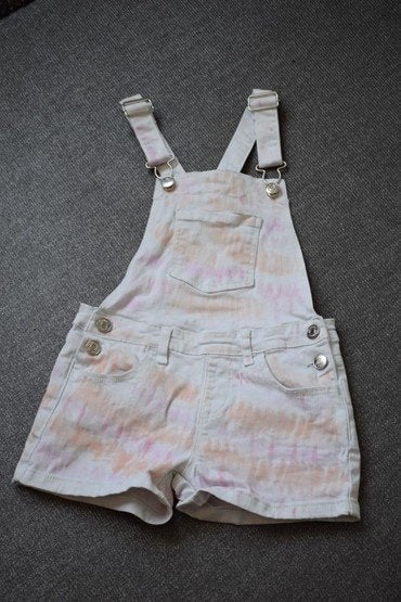Tuinbroek voor een meisje in maat 116, Ophalen of Verzenden, Zo goed als nieuw, Meisje, Broek