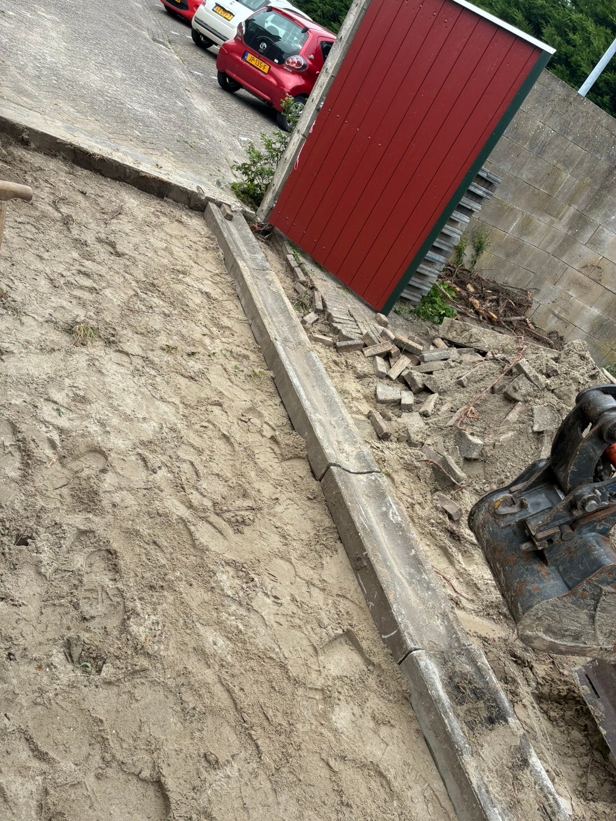 Beton goot 16 stuks, Doe-het-zelf en Verbouw, Buizen en Afvoer, Ophalen, Minder dan 2 meter, 80 mm of meer, Afvoer
