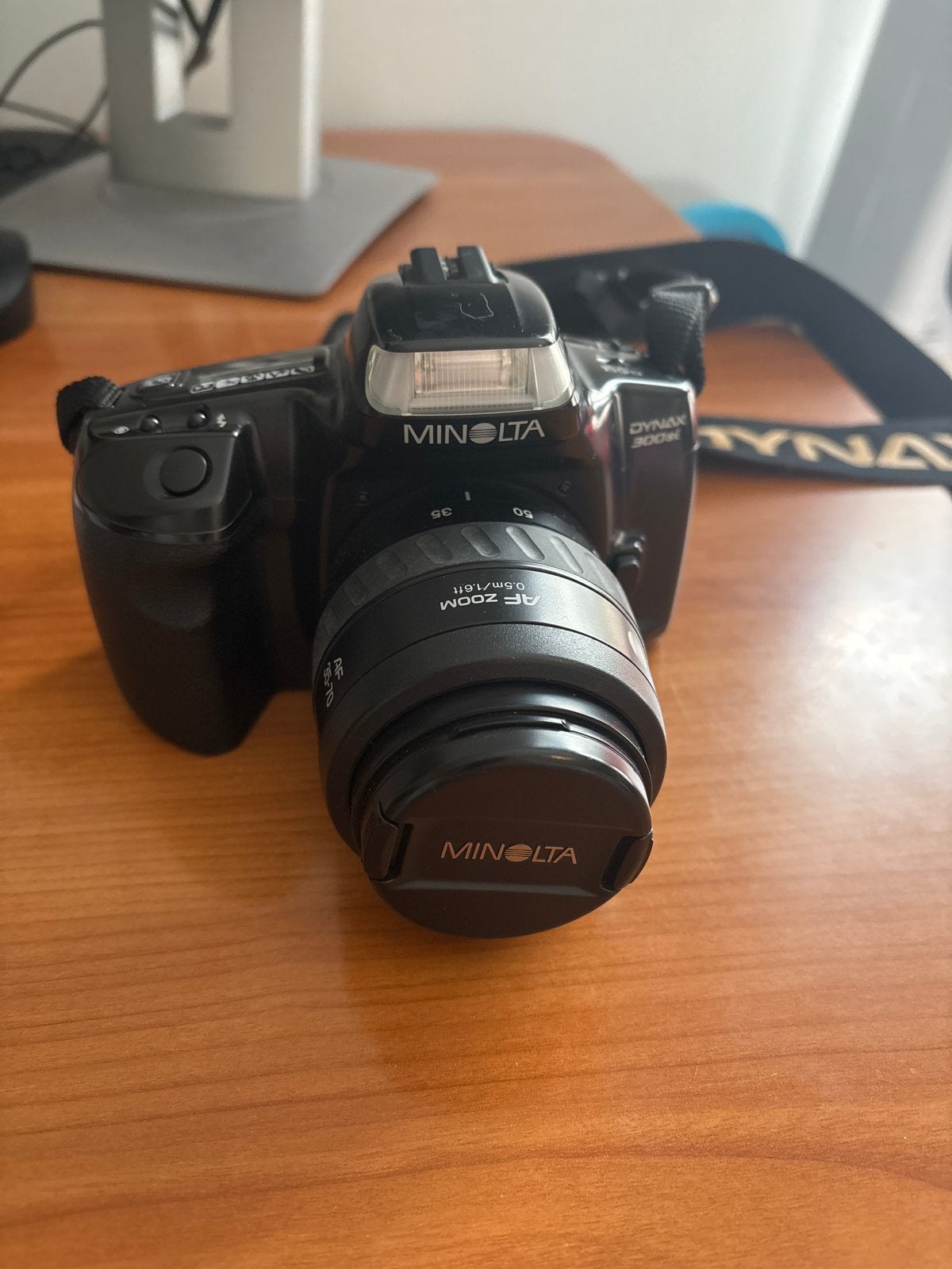 Minolta Dynax 300si Spiegelreflexcamera met AF Zoom, Ophalen, Gebruikt, Spiegelreflex, Minolta