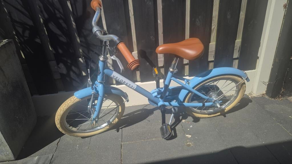 Veloretti 16 inch kinderfiets., Ophalen, Terugtraprem, Zijwieltjes, Veloretti