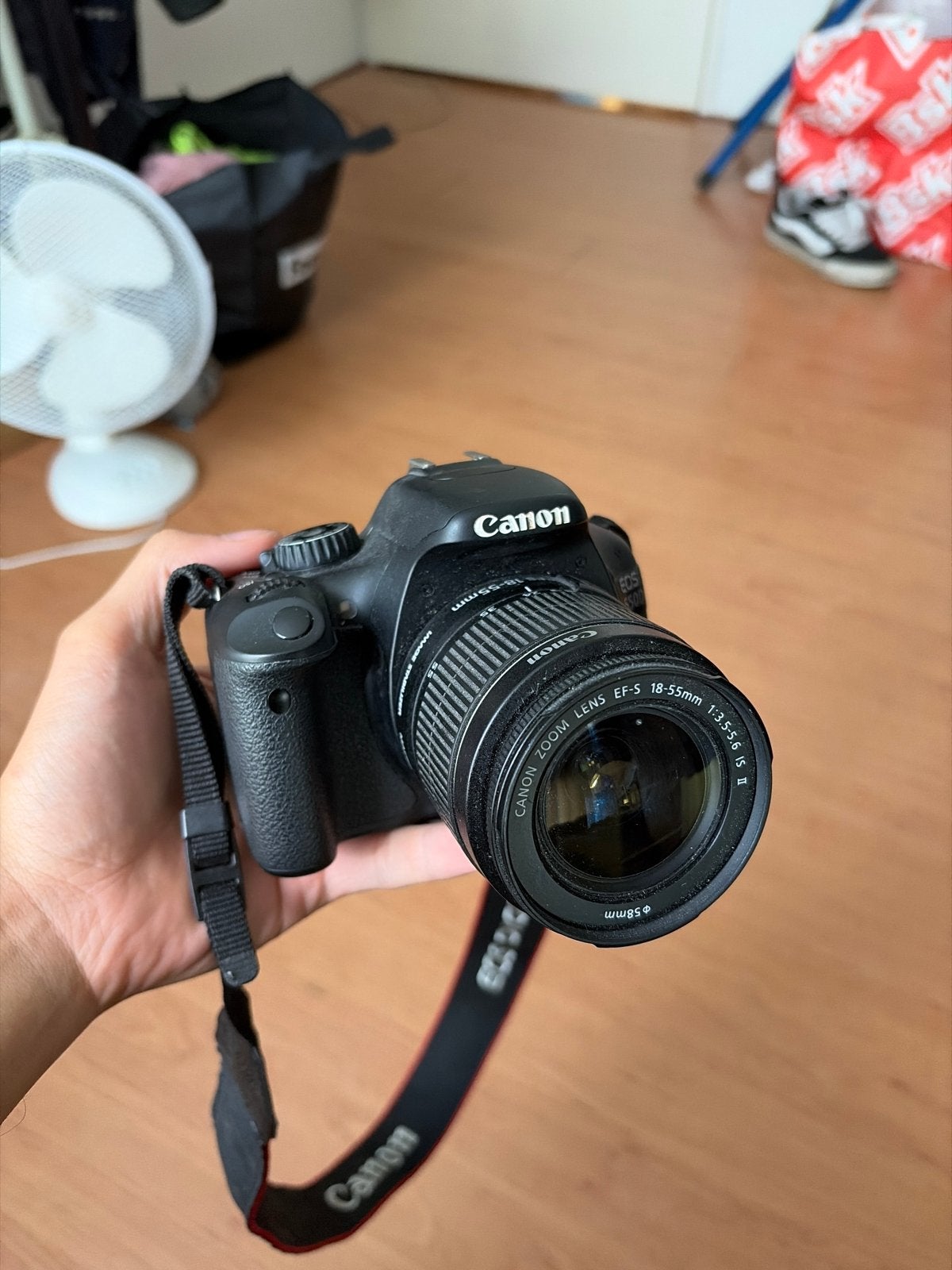 Canon EOS 550D camera, Audio, Tv en Foto, Ophalen, Gebruikt, Spiegelreflex, Canon