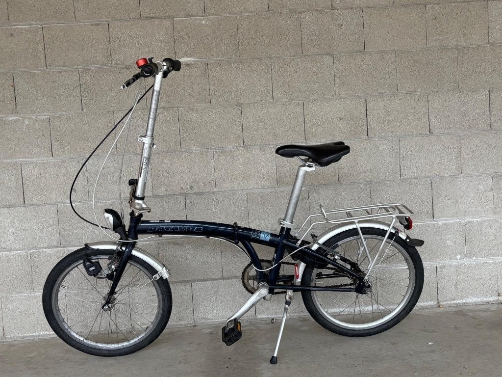 Batavus vouwfiets – nette staat – rijdt zeer soepel, Fietsen en Brommers, 20 inch of meer, Velgrem, Versnellingen, Batavus