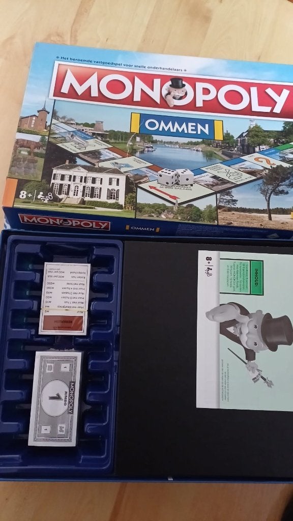 bordspel nieuw Monopoly Ommen Monopolie limited, Hobby en Vrije tijd, Gezelschapsspellen | Bordspellen, Vijf spelers of meer, Ophalen of Verzenden
