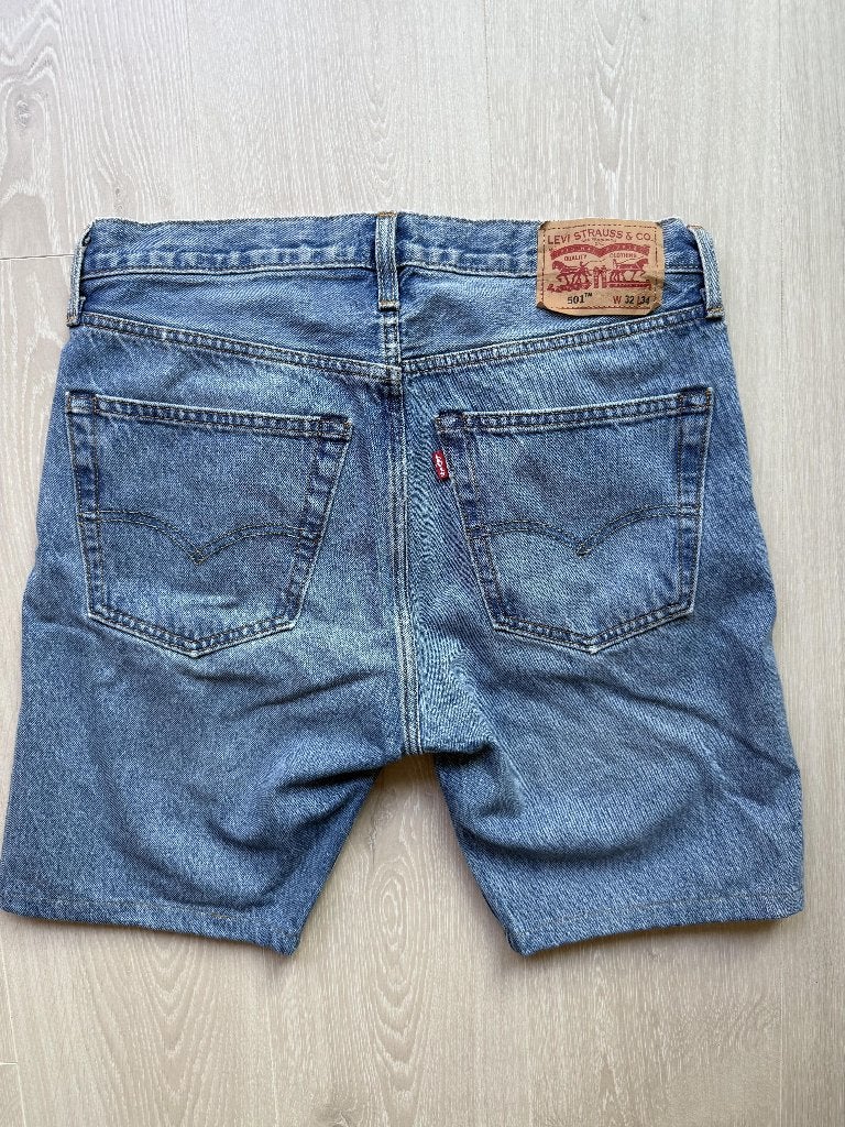 Levi's 501 Korte Broek W32, Kleding | Heren, Blauw, ., W32 (confectie 46) of kleiner, Ophalen of Verzenden