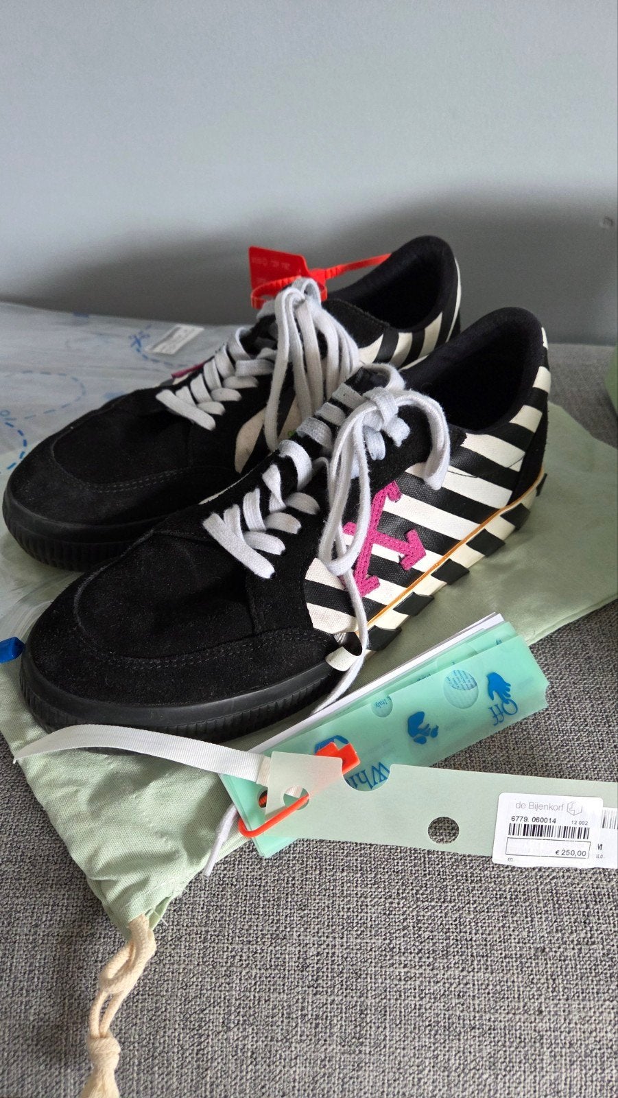 Off White schoenen maat 44, Ophalen of Verzenden, Zwart