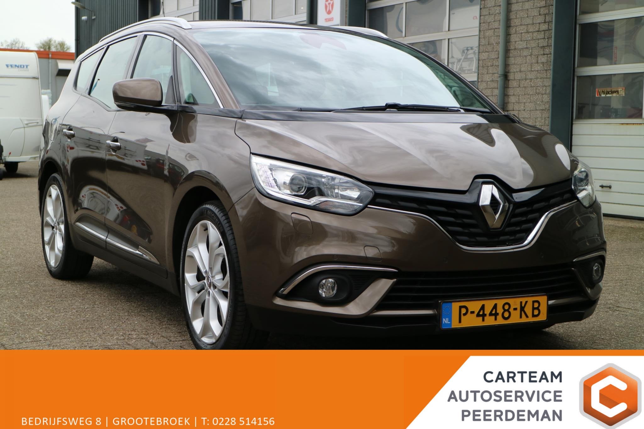 Renault Grand Scénic 1.2 TCe Zen 7p. | Goed onderhouden | T, Auto's, Voorwielaandrijving, Stof, Gebruikt, Euro 6