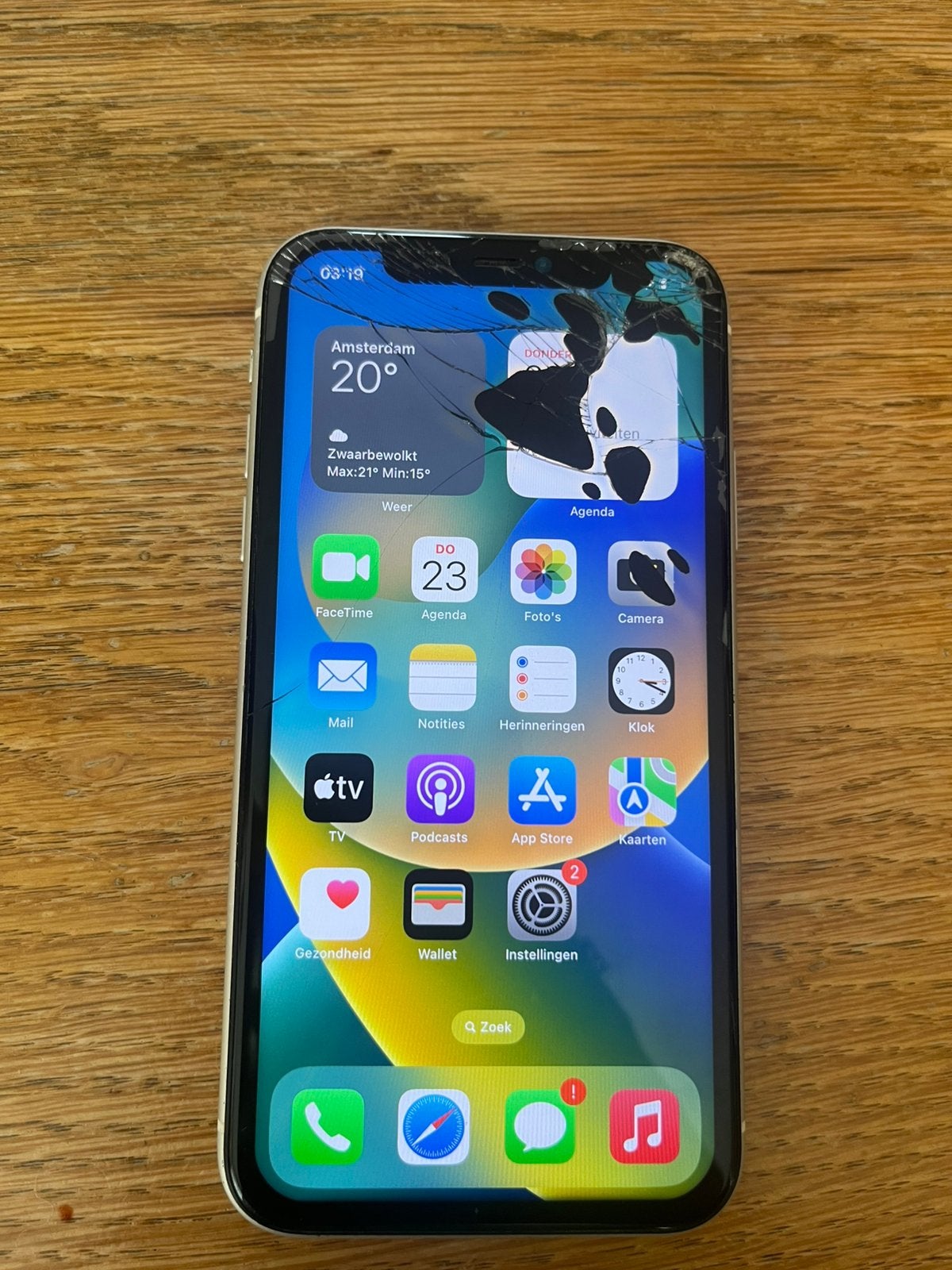 Iphone 11, Telecommunicatie, Mobiele telefoons | Apple iPhone, Ophalen, Wit, IPhone 11, Zo goed als nieuw