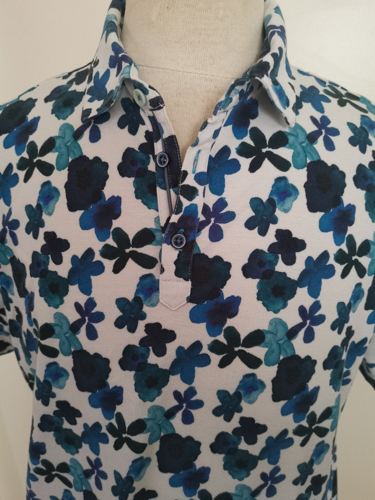 R2 AMSTERDAM poloshirt maat 2XL, Verzenden, Wit, Shirt, Zo goed als nieuw