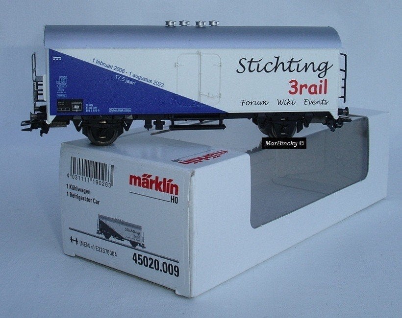 Märklin 45020 3railForum 17,5 Jaar Koelwagen !, Wisselstroom, Ophalen of Verzenden, NS, Märklin