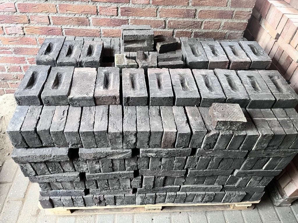 Zwarte moderne steen waal formaat, Ophalen, Nieuw, Bakstenen