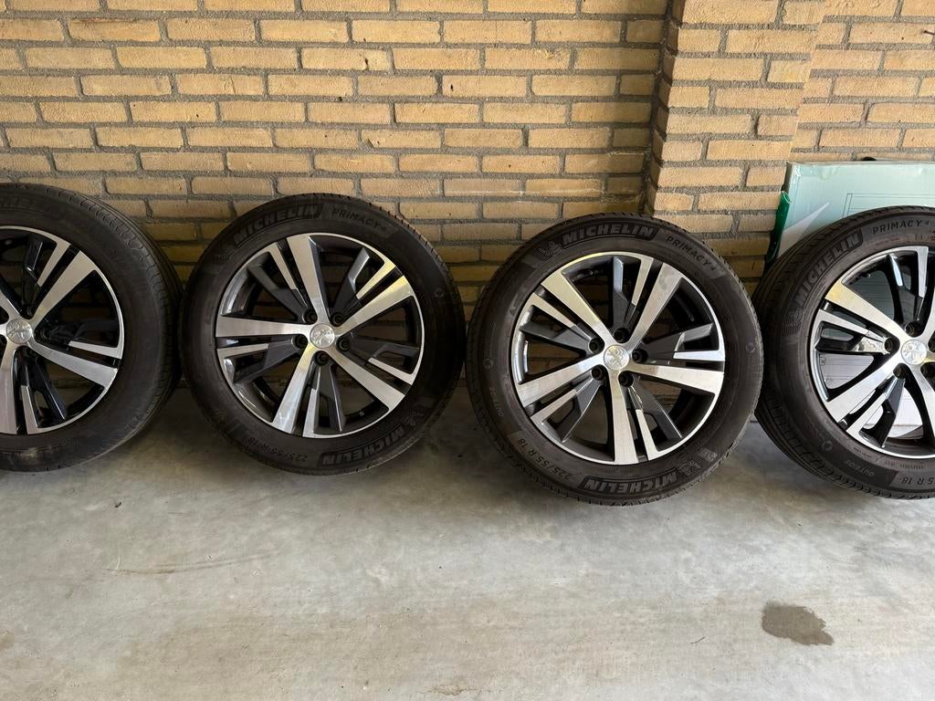 18 inch velgen Peugeot 5008 , 3008., 2008, Ophalen, 18 inch, Gebruikt, Banden en Velgen