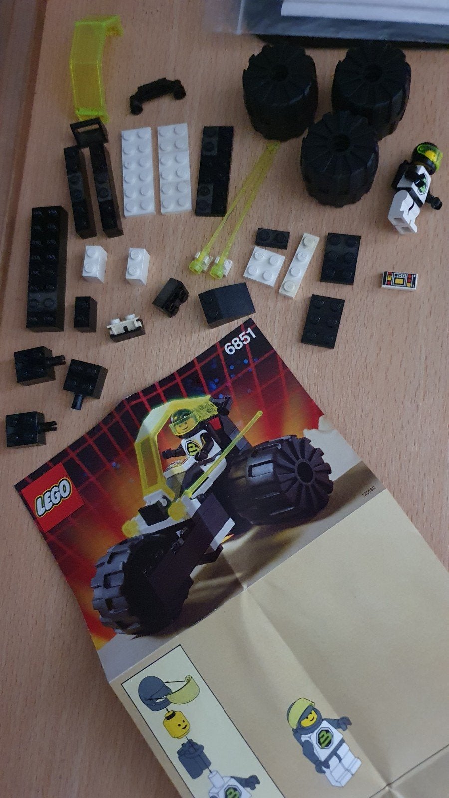 Lego 6851 Tri-wheeled Tyrax, Overige thema's, Lego, Ophalen of Verzenden, Zo goed als nieuw