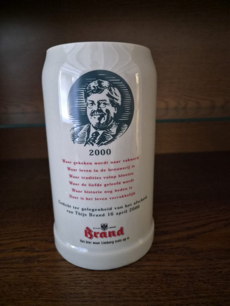 Brand Bier pul 2000-2009, Verzamelen, Ophalen, Zo goed als nieuw, Pul(len), Brand