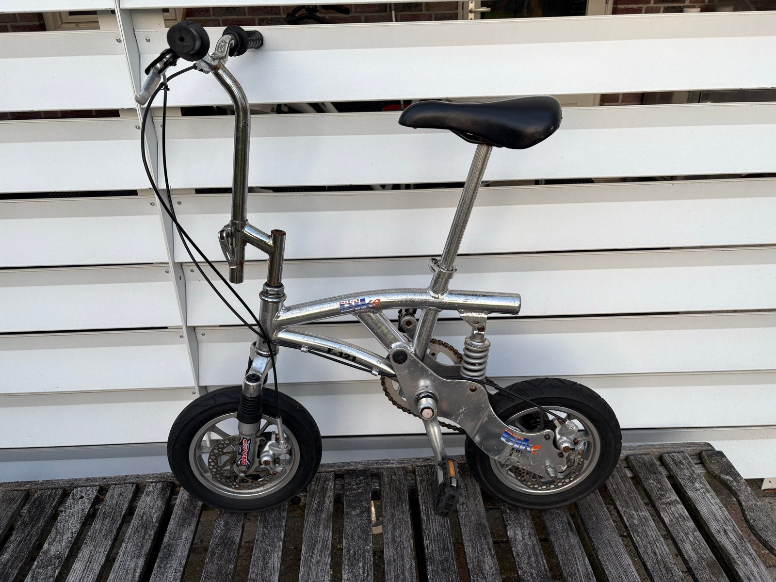 Mini Reisfiets BMX F-121 met schijfremmen en vering, Fietsen en Brommers, Ophalen, Gebruikt