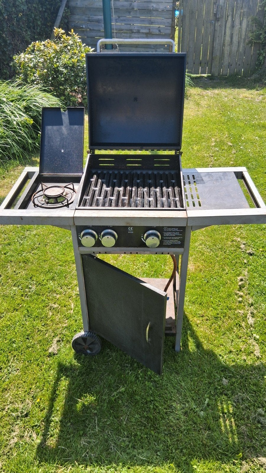 leuke le sud gasbarbecue inclusief lege gasfles, Tuin en Terras, Ophalen, Gebruikt