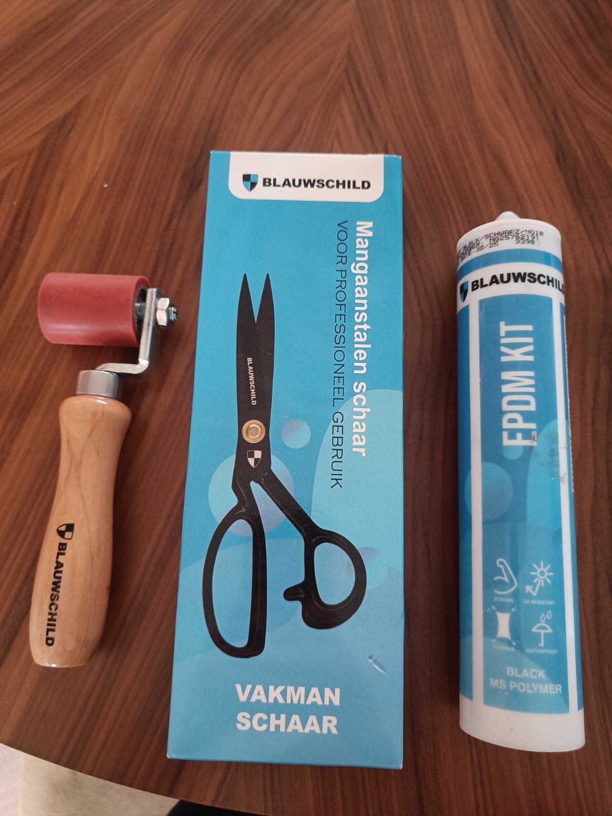 EPDM Kit, Schaar en hoge kwaliteit roller, Ophalen of Verzenden, Nieuw, Kitspuit, Overige merken