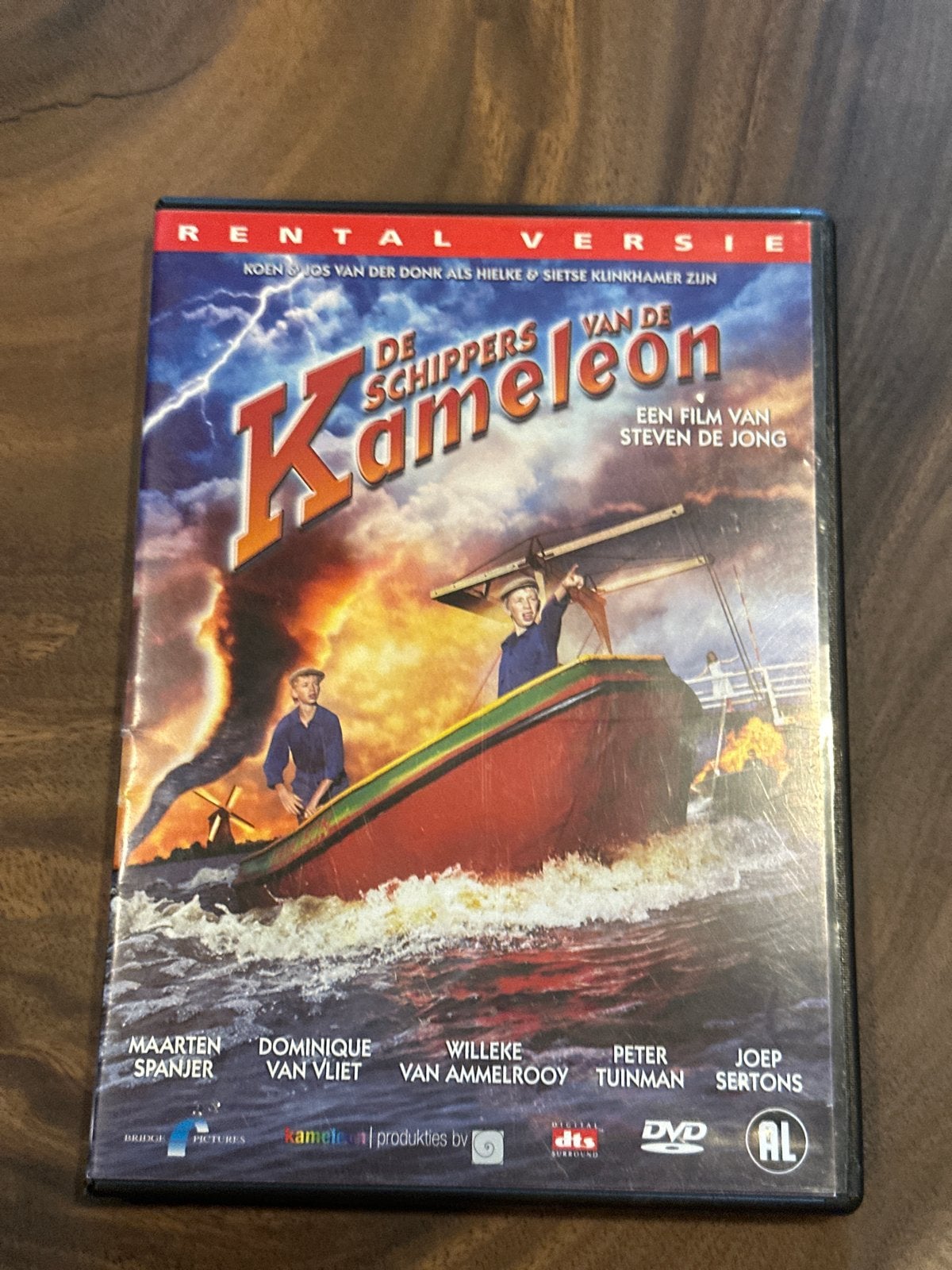 De Schippers van de Kameleon - DVD (Rental Versie), Cd's en Dvd's, Gebruikt, Alle leeftijden, Inclusief doosje, Ophalen of Verzenden