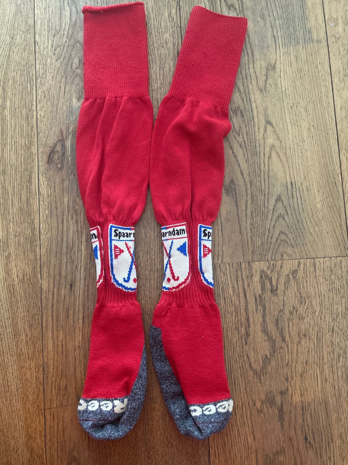 Hockey sokken Spaarndam maat 30-35, Ophalen of Verzenden, Gebruikt, Kleding