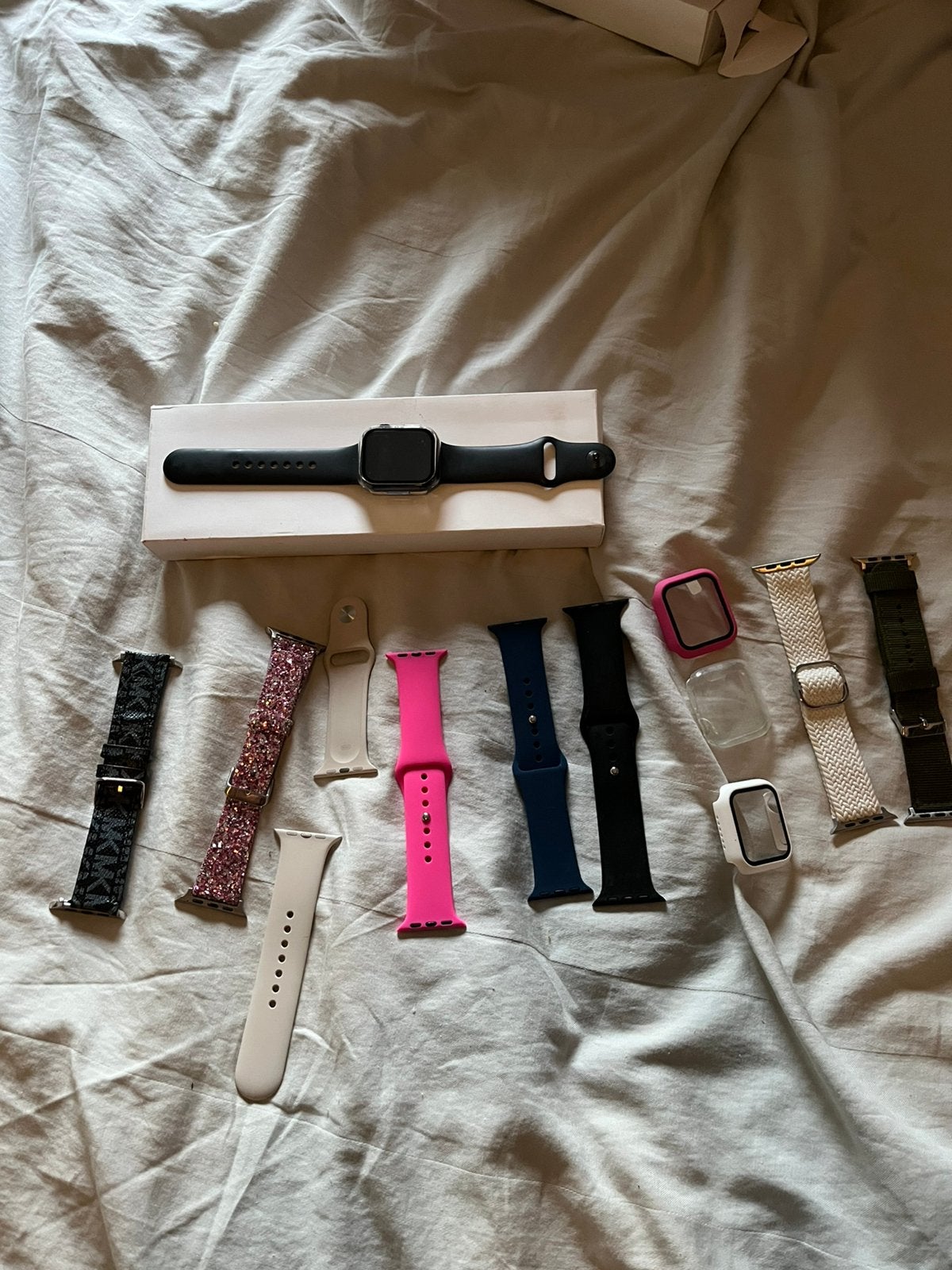 Apple watch, Zwart, IOS, Ophalen of Verzenden, Zo goed als nieuw