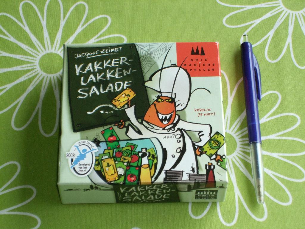 Kakkerlakkensalade - een chaotisch kaartspel, Hobby en Vrije tijd, Gezelschapsspellen | Kaartspellen, Vijf spelers of meer, Ophalen of Verzenden