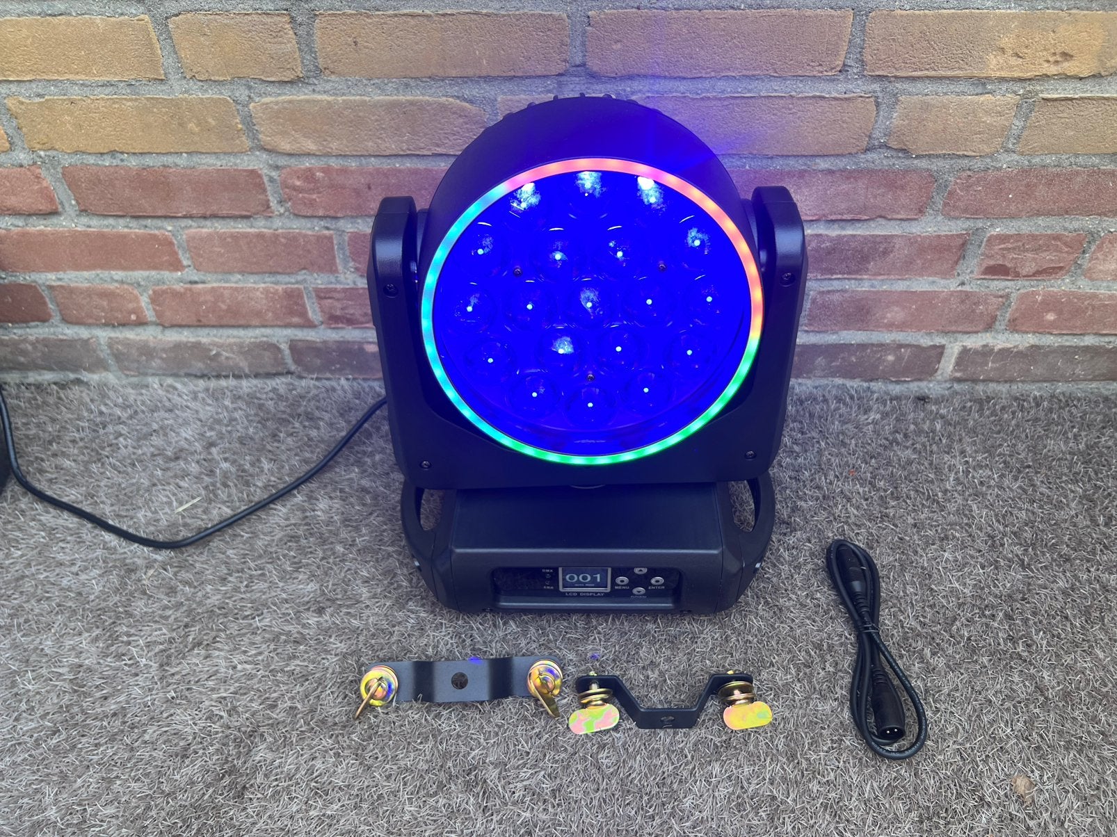 Nieuwe 19x15W RGBW Beam Wash Zoom LED Moving Head, Ophalen of Verzenden, Nieuw, Licht, Geluidgestuurd