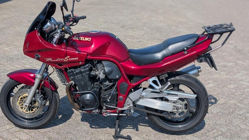 Suzuki Bandit 1200 met goed onderhoud en accessoires, 4 cilinders, Meer dan 35 kW, 1200 cc, Naked bike