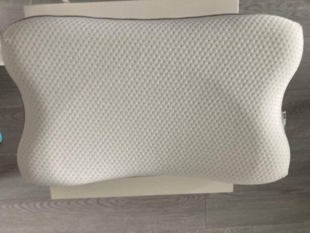 IKEA ISRANUNKEL ergonomisch kussen, Ophalen of Verzenden, Zo goed als nieuw, Wit, Vierkant