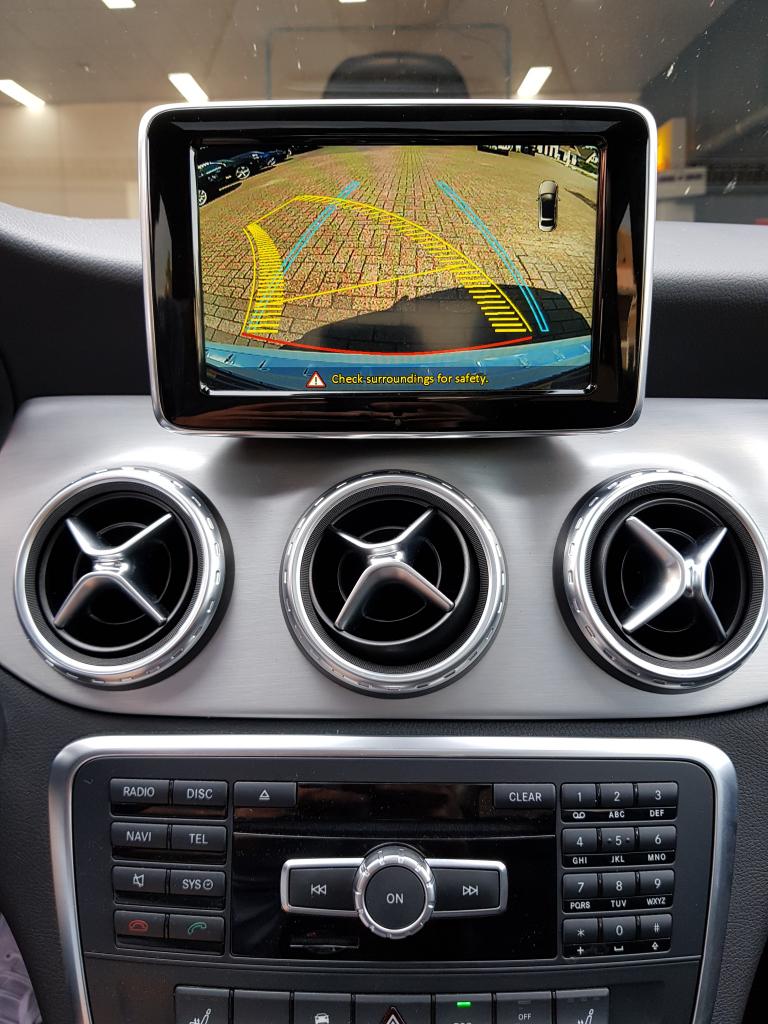 Mercedes CLA achteruitrijcamera met inbouw voor NTG4.5, Auto diversen, Niet ingevuld, Niet ingevuld, Nieuw, Ophalen of Verzenden
