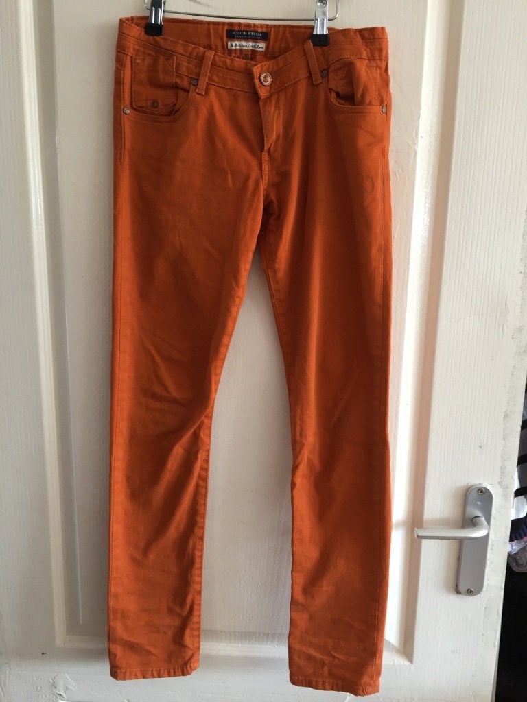 Scotch r'belle la parisienne broek 152 scotch en soda  (2B21, Tweedehands verkoop, Gebruikt, Ophalen of Verzenden, Geen@idee.nl