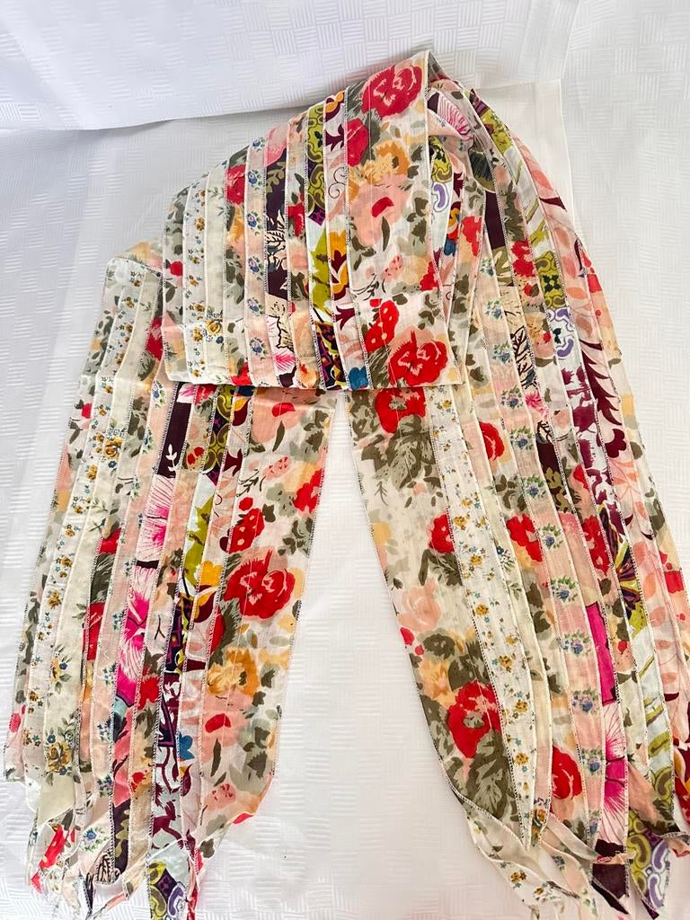 6 katoenen sjaals te koop, Ophalen of Verzenden, Nieuw, Maat 46/48 (XL) of groter, Sjaal